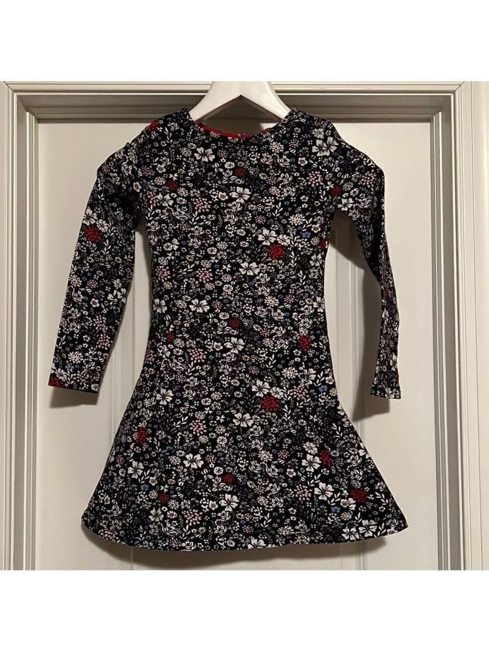 JOULES flare floral print dress. Size 9-10y. EUC.